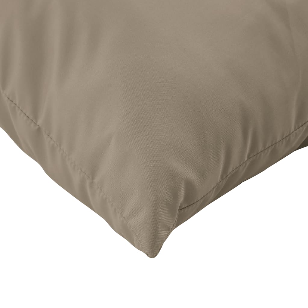Sofa Cushions 4 Pcs. Taupe 40x40 Cm Fabric