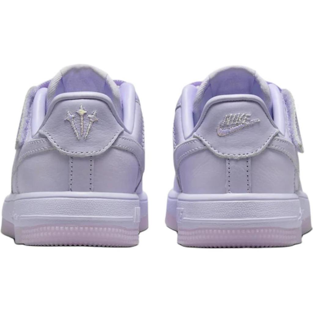 Nike Kids' Nocta Air Force 1 Low EasyOn Palest Purple HQ1773-500