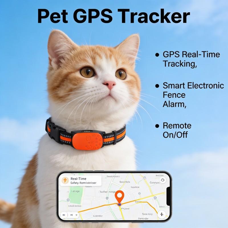 4G husdjurs-GPS-lokalisator Hund katt anti-förlust artefakt Beidou halsbandslokalisator spårningsartefakt spårare spårare