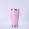Taza de Acero Inoxidable Aislada para Coche de 20 oz - Portátil y Sencilla para Exteriores y Viajes Diarios.