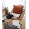 Federa per Cuscino da Divano Rustico Federa per Cuscino Lombare per Divano Cotone Lino Cuscini Decorativi per Divano Letto Sedia Durevole Colore Solido