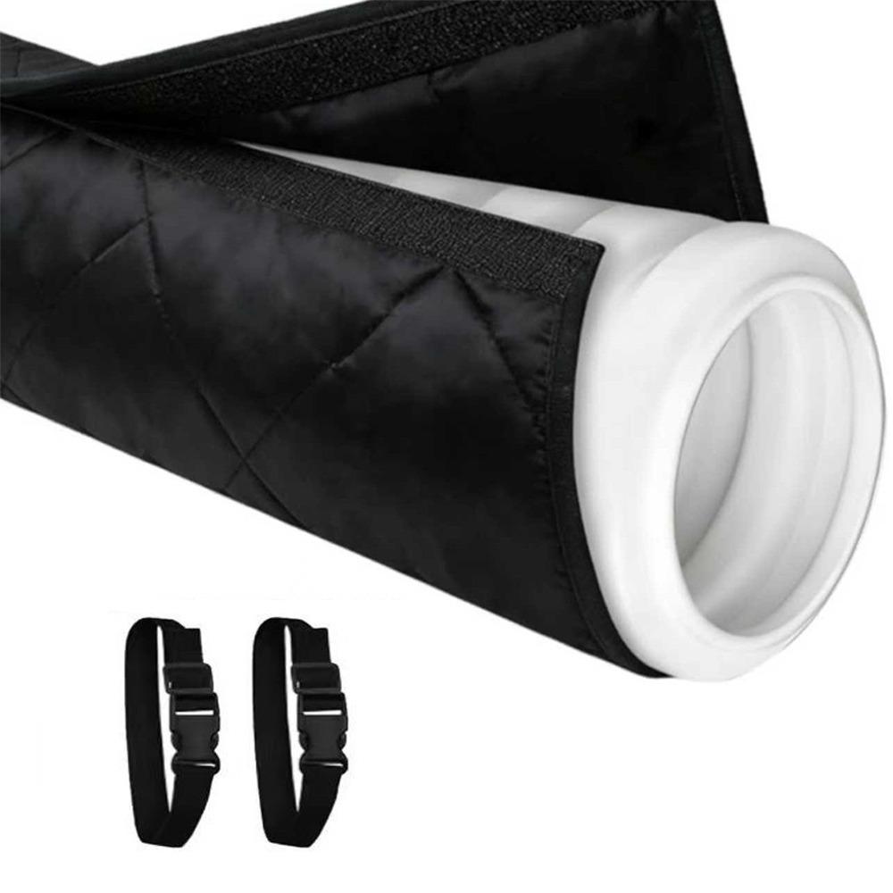Waterproof Hose Insulation Cover Heat Insulation Exhaust Pipe Protection Cover  Indoor Room Use