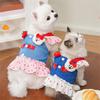 Girl Cats T-shirt Costume Apparel Beach Dress Beach Strawberry Vest for Puppy Dog and Cats Strawberry Dress