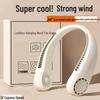 Portable Long-Lasting Battery Neck Fan with Low Noise