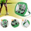 Golf Chipping Net Accessory for Golfers Hitting Foldable Swing Practice Indoor Outdoor Golfing