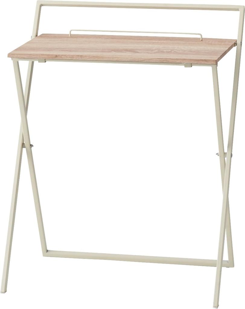 AZUMAYA Folding Desk White PT-780WH