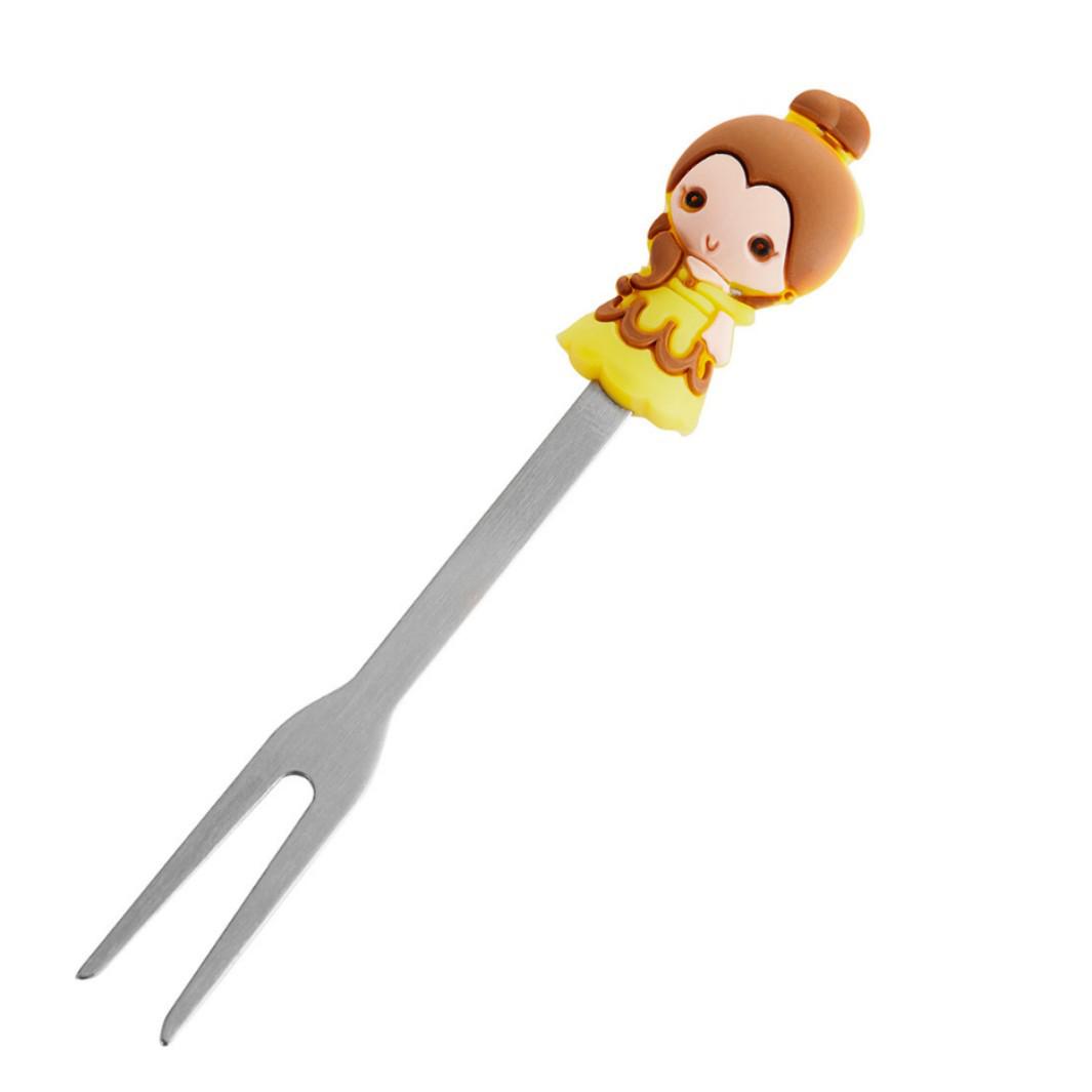 Cross-border Christmas Cartoon Dessert Fork & Storage Jar Set - Stainless Steel Cute Fruit Forks