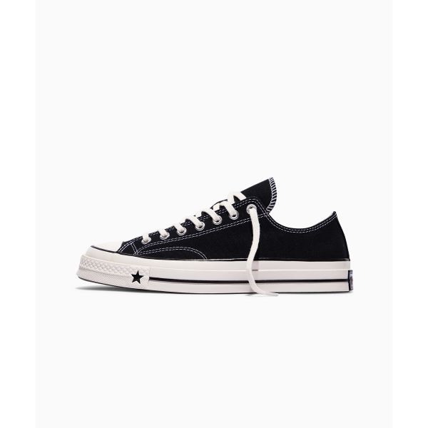 Converse Chuck 70 X Scarpe Basse in Tela Sportive Comode Sneaker Unisex Nere A24228C