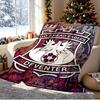Coperta con Motivo Go Ahead Eagles per Decorazione Casa, Letto, Divano, Viaggio in Auto, Campeggio, Adatta a Tutte le Stagioni, Regalo di Compleanno Natale