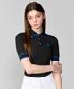 XEXYMIX Ribbed Line Polo Short Sleeve Xfl2Qs1201