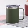 Eco-friendly Coffee Mug Leak-Proof Stainless Steel Double Layer Vacuum Flask Household