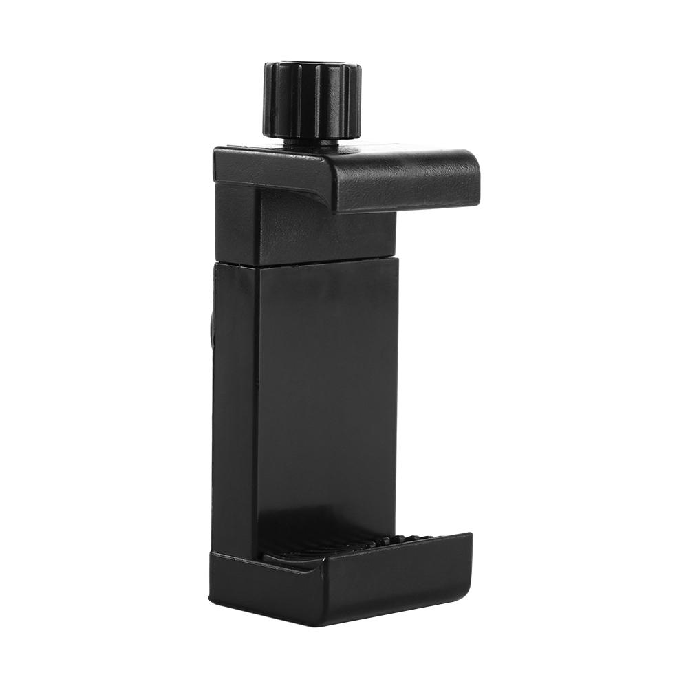 Phone Standing Mobile Phone Clip Phones Supppplies Phone Mount Bracket Clip Holder Smartphone Tripod Mount Adapter Phone Clip чёрный