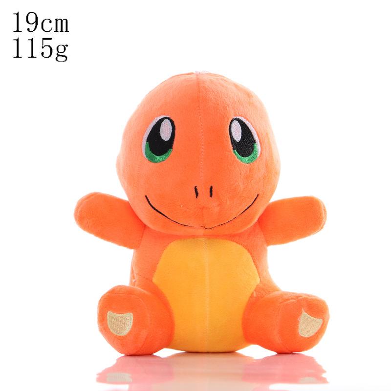 15-26cm Plush Toys Pikachu Charmeleon Snorlax Bulbasaur Gengar Umbreon Mewtwo Anime Cartoon Plush Dolls Children's Gifts