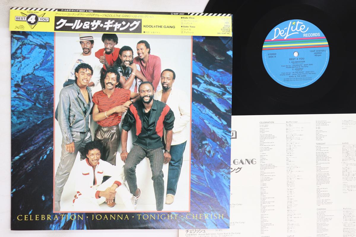 

12inch Record KOOL & THE GANG - Celebration 12AP3107 DE-LITE 1985 Japan Obi Soul/Funk Used