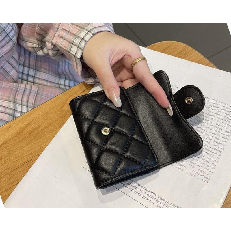 Portacarte Multi-scomparto Compatto Organizzatore Portacarte Portafoglio da Donna