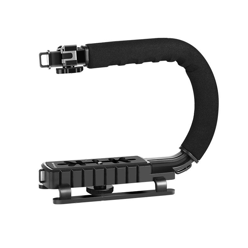 U-tvarovaný ruční stabilizátor proti otřesům pro DSLR a bezzrcadlovky