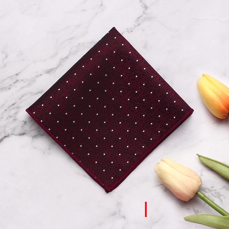 Men'S Formal Suit Pocket Towel, Tie And Bow Tie Pocket Towel, Wedding Banquet Matching, Square Towel.