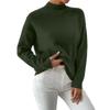 Women's Casual Round Neck Colorblock Pullover Sweater Loose Casual Long Sleeve Contrast Color Top