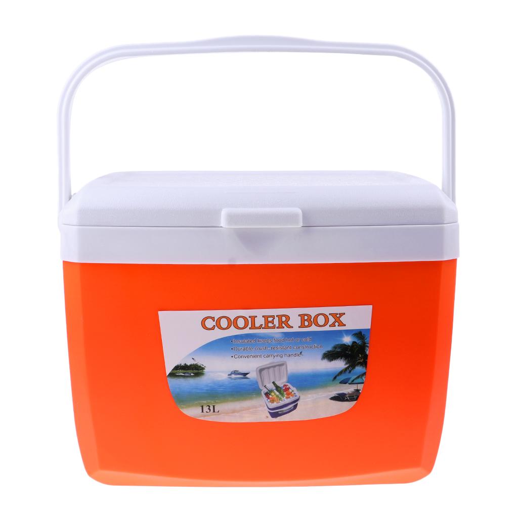 5L/13L Lightweight Food Cooler with Handle for Camping Picnic BBQ