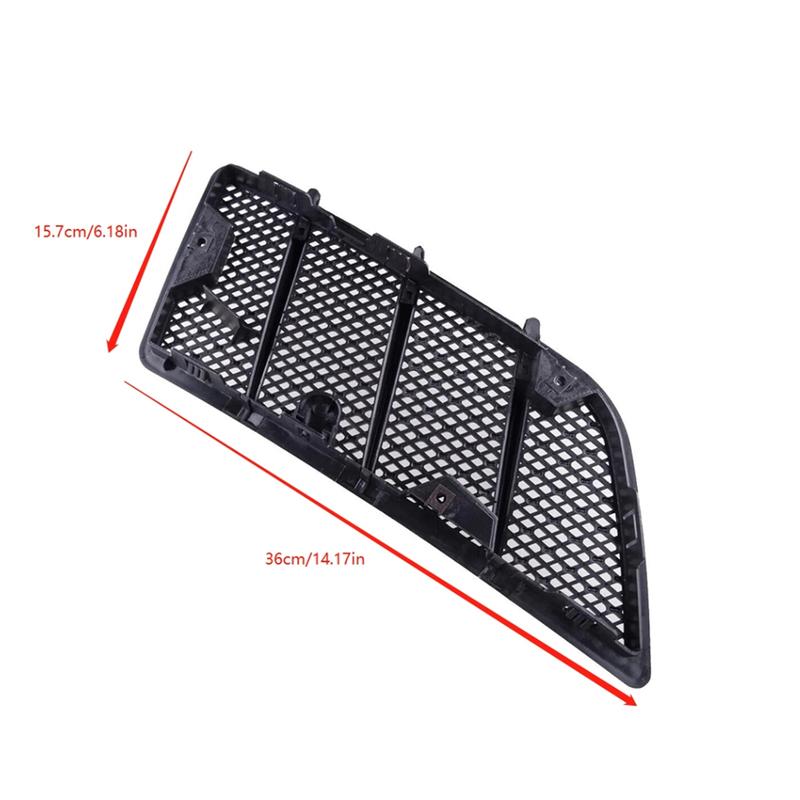 Pair Hood Vent Grille Covers for Mercedes For Benz W164 GL Class 350 450 with OEM Numbers 1648804305 1648804405