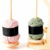 Multifunctionele Roterende Garenspoel Organizer Stand Magnetische Houten Garenhouder voor Naaien Haak Breien Project