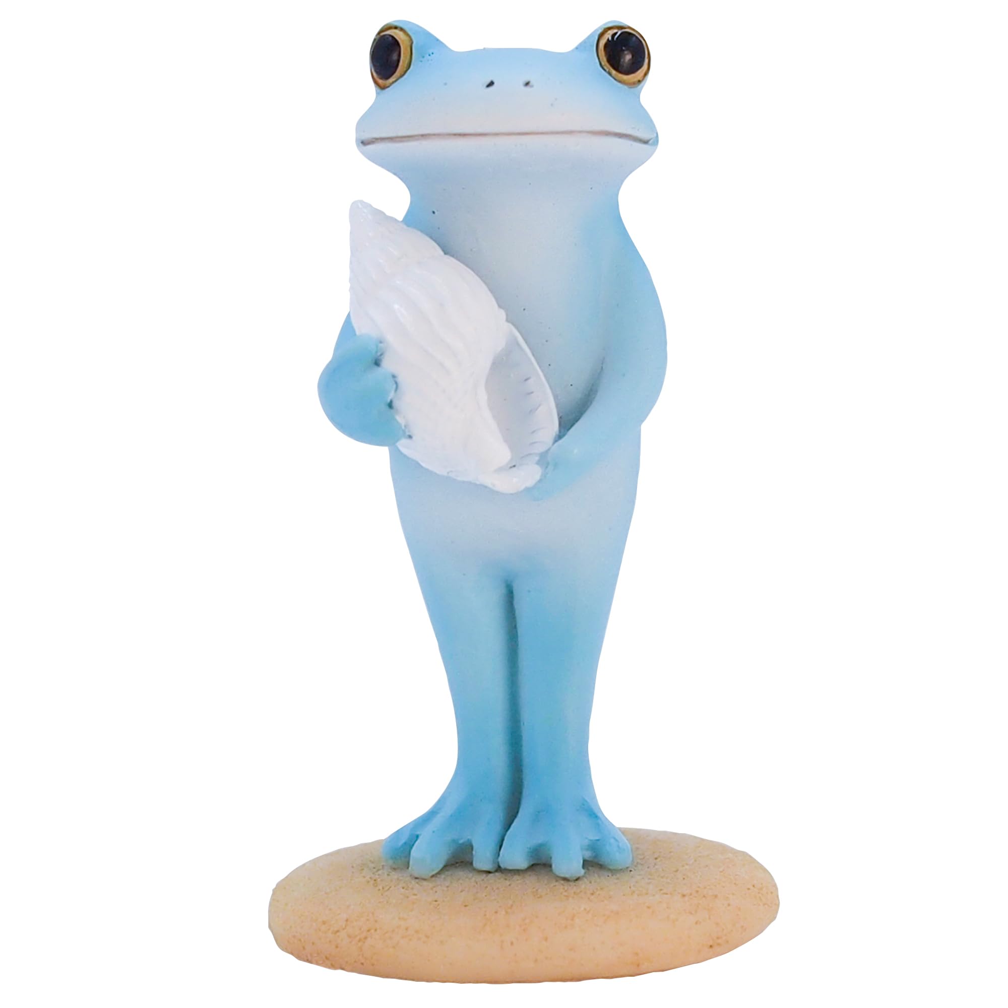 

Tea Life Daikai Copeu Mascot Frog Copeau Sea Frog with Shell W3 cm 621558 D2.5 H5.2