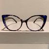 Anti Blue Light Eyeglasses Ladies For Men Classic Luxury Designer Style Style Myopia Optical Prescription Pink Elegant Cat Eye Glasses Spectacle