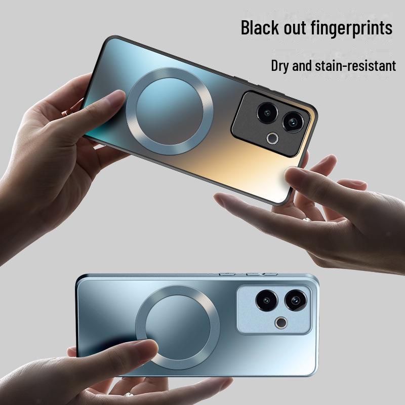 

Магнитный чехол Realme GT6: Креативный акриловый чехол с полной защитой realme GT6