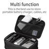 ELECOM Gadget Large Shock Gadget Black Pouch, Capacity, Absorbing, Bag-in-Bag, Case, BMA-GP07BK