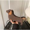 Cute Dachshund-shaped Crossbody Bag For Women Winter Korean Style Animal Handbag Unique Design Mini Creative Shoulder Bag Gift