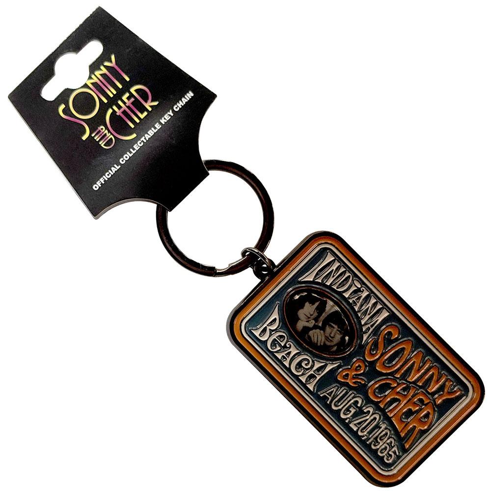 Sonny & Cher Indiana Beach Keyring