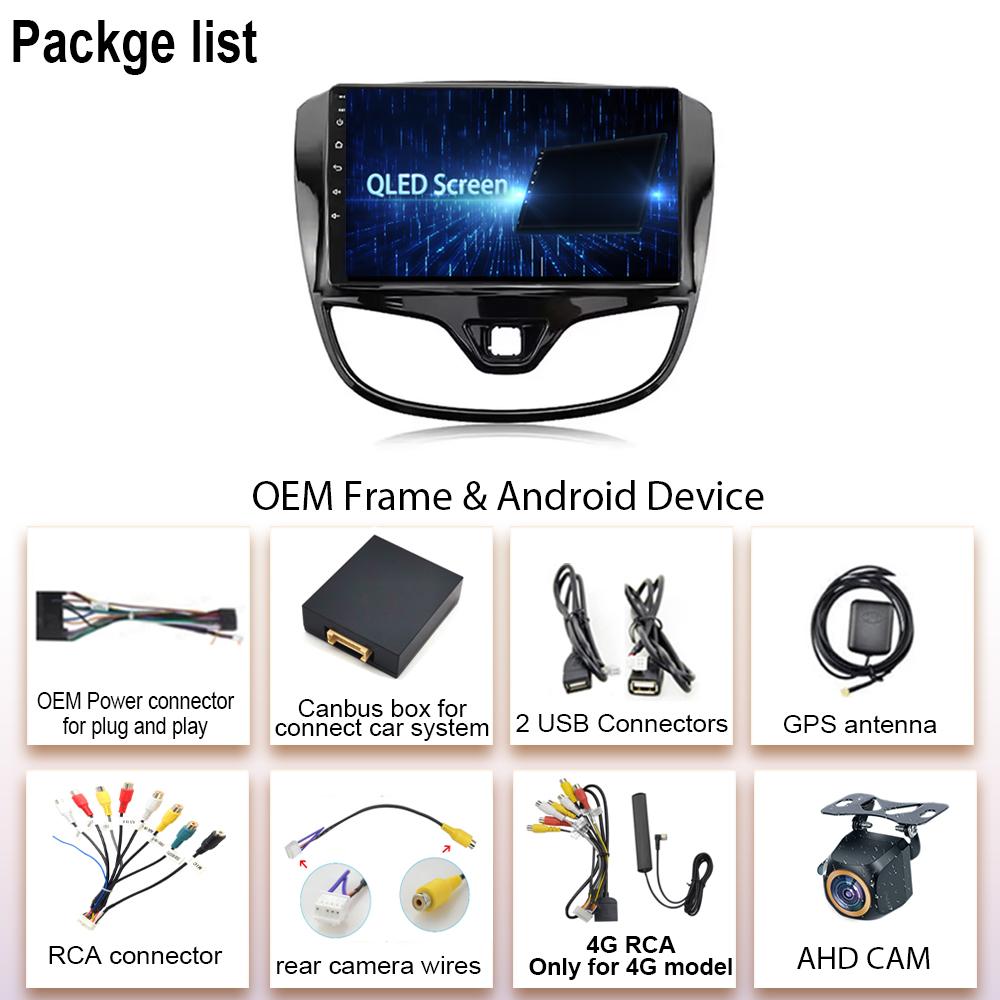 Car Android 14 For OPEL Karl VinFast Fadil 2017-2020 Touch Screen Car Radio Video Audio Multimedia Player  8 Core Autoradio 5G