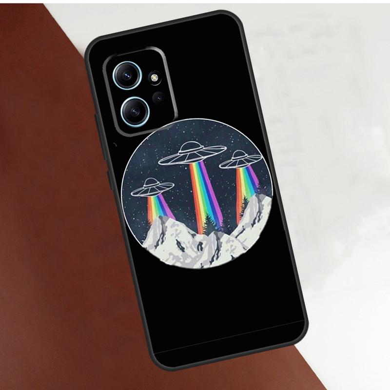 

Cartoon Space Alien UFO Case For Xiaomi Redmi Note 13 10 11 12 14 15 Pro Plus Cover For Redmi 15C 15 12C 13C 14C 10C Redmi Note 12 4G