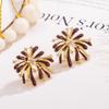 Exquisite Wine Red Zirconia Fireworks Stud Earrings for Women - 2026 Unique Style