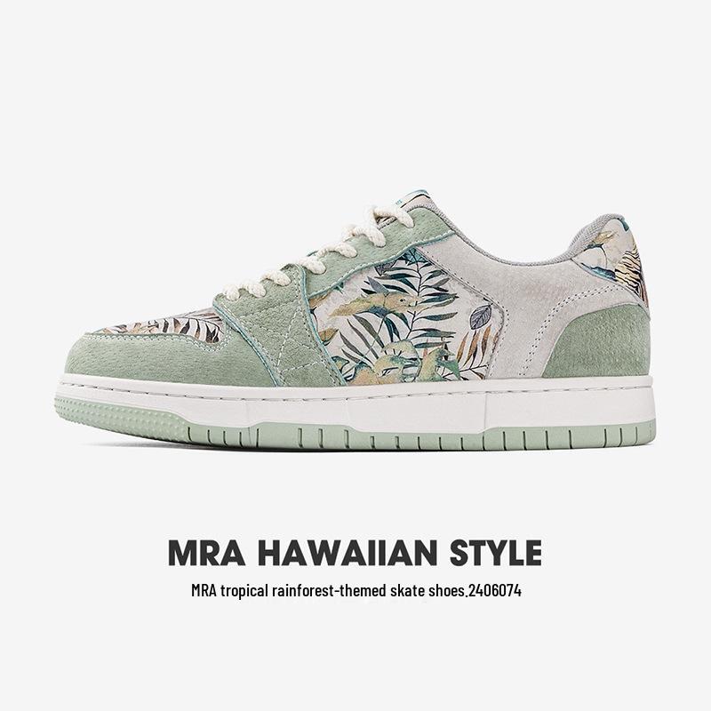 

MRA Men s 2025 Tropical Rainforest Canvas Shoes – Niche Design, Autumn Sports Casual Trend. 41 зелений/амазонка