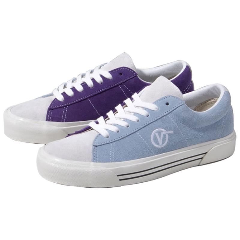 Vans Sid Dx Retro Low Tops Casual Skateboarding Shoes Unisex Blue Vans VN0A4BTXXIC