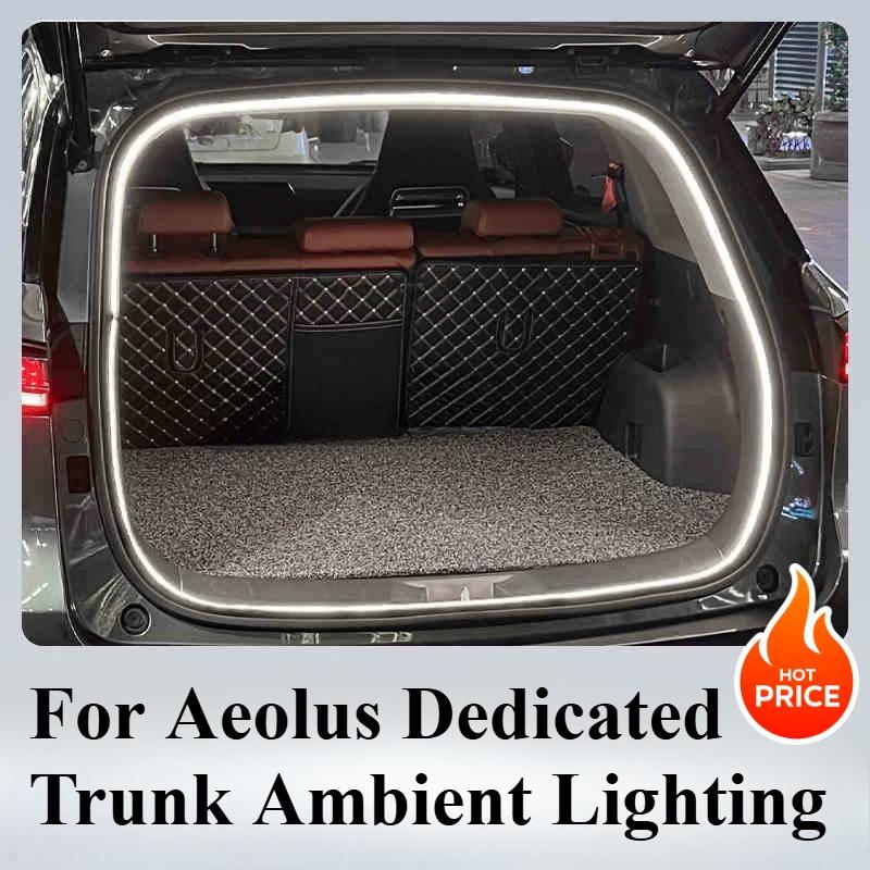 

Trunk Light Flow Welcome Lights LED Tailgate Illumination Car Interior Damage-Free tallation Lamps For Aeolus Huge SKY AX7 White Full Lasting небо