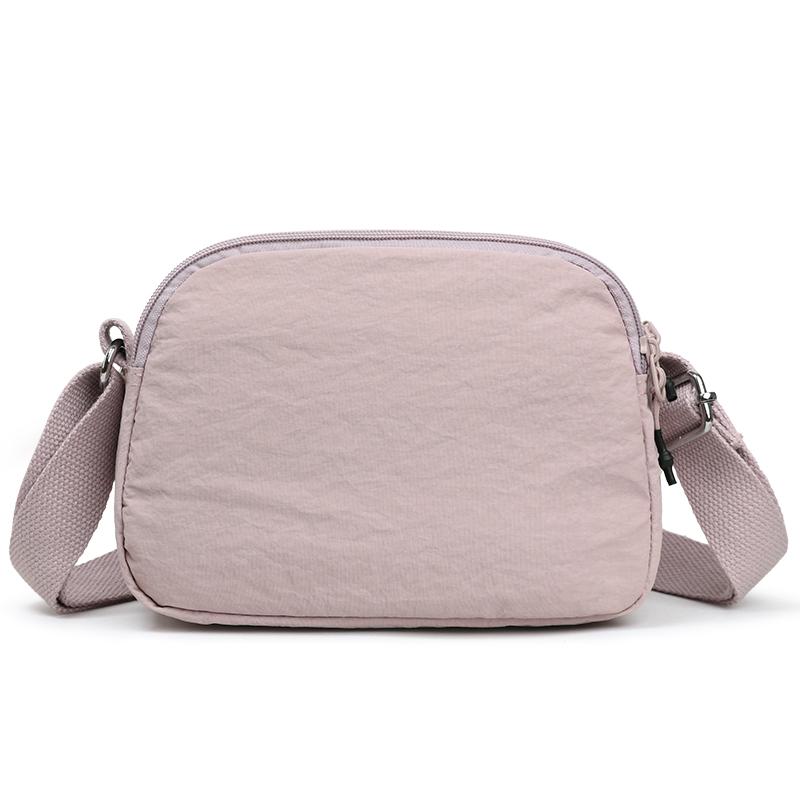 Lightweight Nylon Crossbody Bag for Women Casual Shoulder Handbag with Multi Pockets
