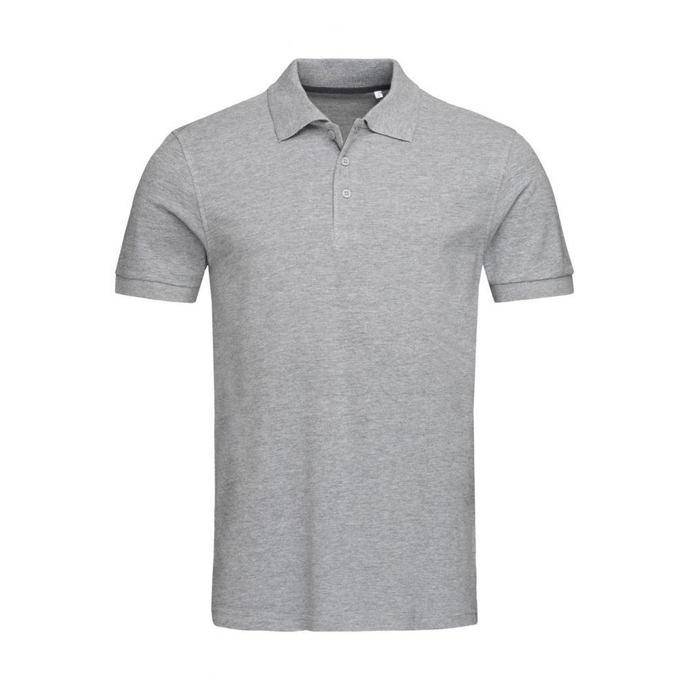 Stedman Mens Lux Heather Polo Shirt