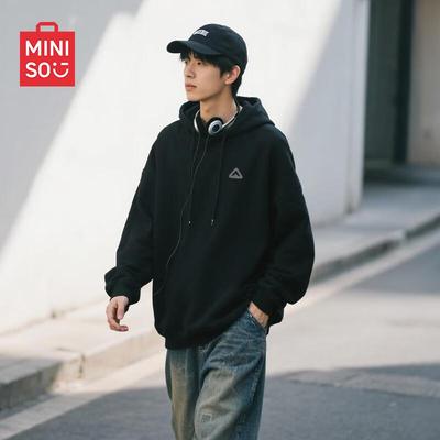 MINISO Men's Oversized Hooded Sweatshirt