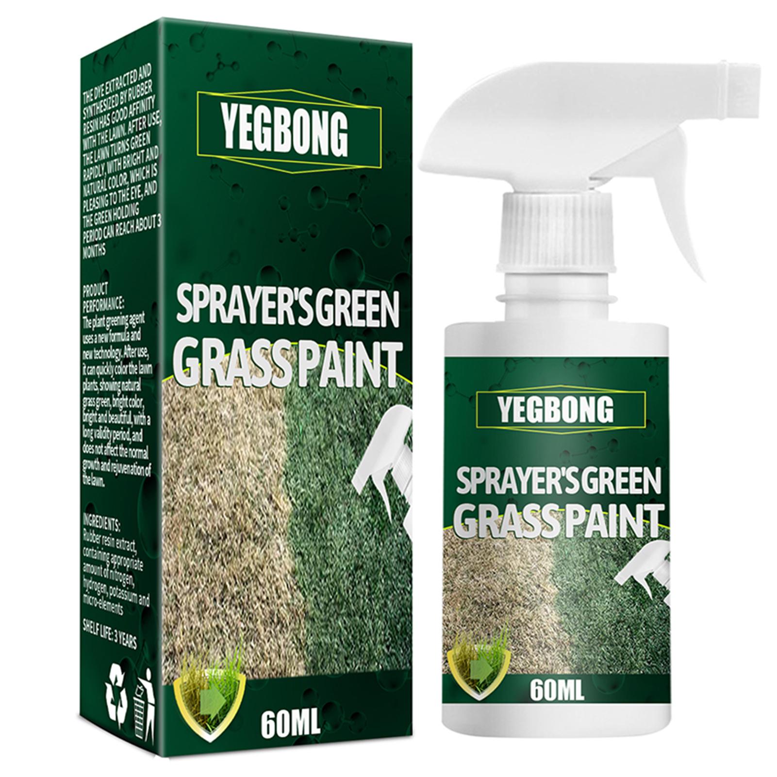 

Grass and Shrub Renew Spray Paint Long Lasting Green Lawn Grass Spray for Dormant Patchy or Faded Lawn