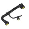 Breather Hose Tube 1192WZ Excellent Sealing Elasticity Lightweight Engine Breather Pipes Replacement For Peugeot 206