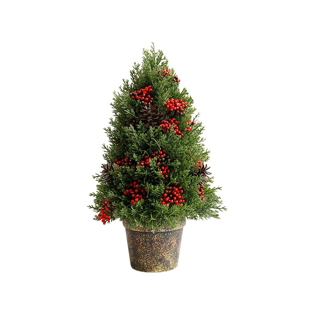 Christmas Tree Ornaments Christmas Red Fruit Plastic Basin Christmas Tree Decorations