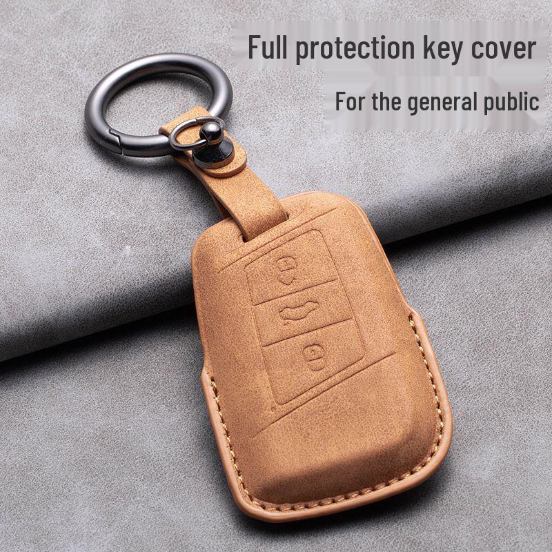 Volkswagen Key Case: Compatible with Lavida, Lingdu, Bora, Tiguan, Sagitar, Polo, Magotan, T-Cross, Teramont, and CC models.
