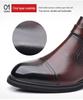 Men’s Genuine Leather Chelsea Boots - Business Formal, Retro British Style, Motorcycle Rider, Short Boots