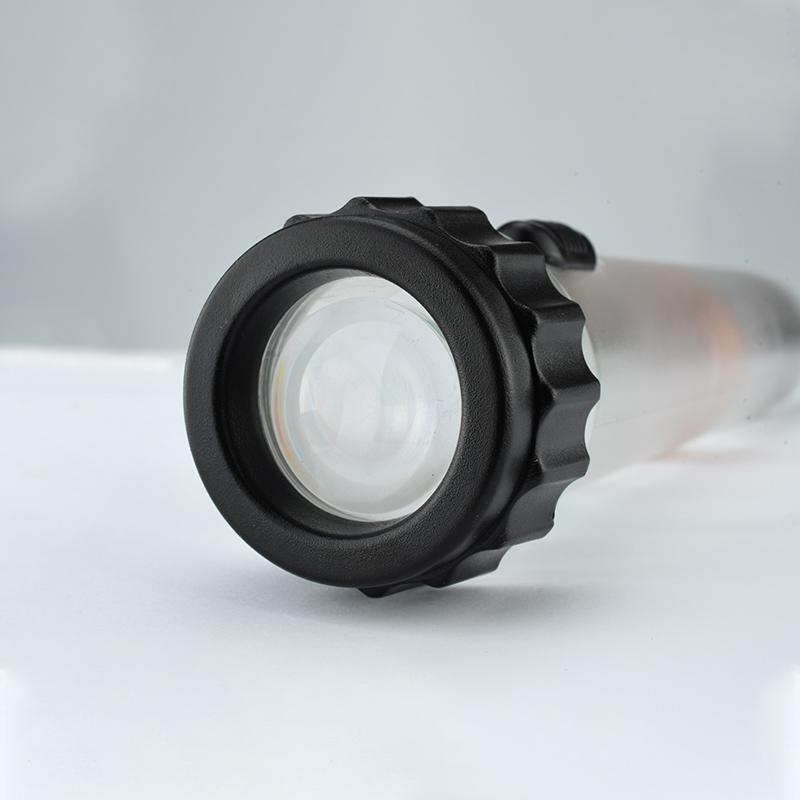 Shake-Powered Faraday Electromagnetic Physics Teaching Aid Transparent Self-Powered Kids Stem Emergency Educational Flashlight