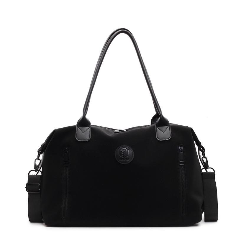 

Women s Large Capacity Lightweight Travel and Sports Handbag чёрный