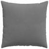Sofa Cushions 2 Pieces Dark Grey 60 X 60 Cm Fabric