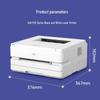 Deli P2500D Black and White Laser Printer CN plug (adapter included)