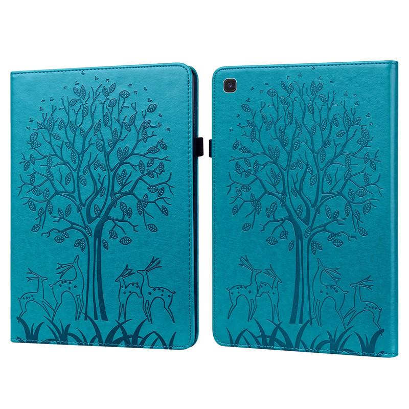 Pouzdro na tablet pro Samsung Tab S5E Case Cover T720 10 5 Roztomilý květinový strom reliéfní měkký TPU silikonový zadní kryt pro Funda Galaxy Tab S5e pouzdro